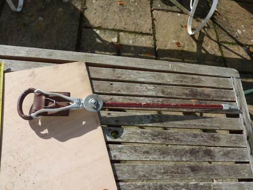 Vintage shooting stick brown - shooting,