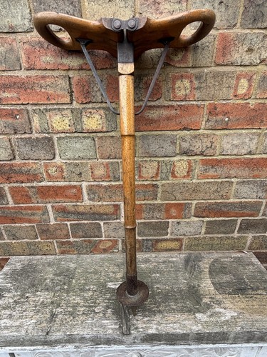 Antique wood shooting stick - antique,