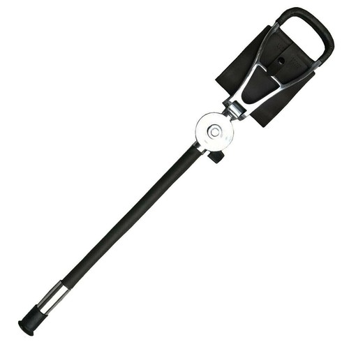 Walking stick with - , leather