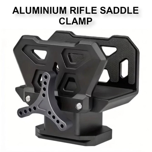 Rifle saddle clamp gun - saddle, rest