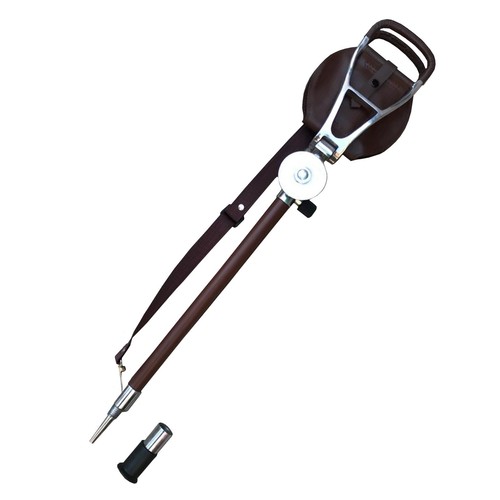Leather shooting seat stick - shooting,