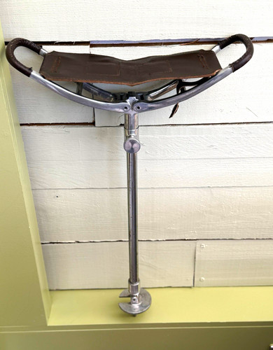 Vintage folding seat - vintage,