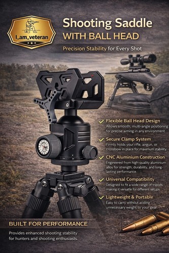 Hunting tripod ball head - tripod,